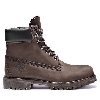 Timberland 6-Inch Premium - Tmavo Hnede Nepremokave Topanky Panske, TB0011X